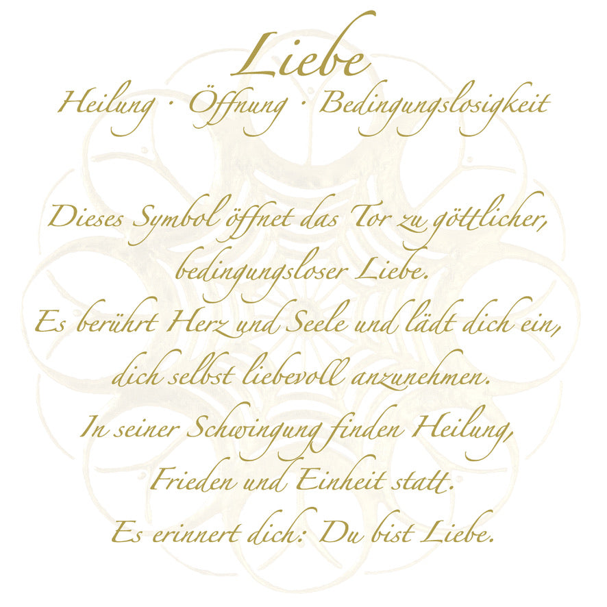 Tasse „Liebe“ – Symbol der Liebe | Porzellan mit Goldoptik