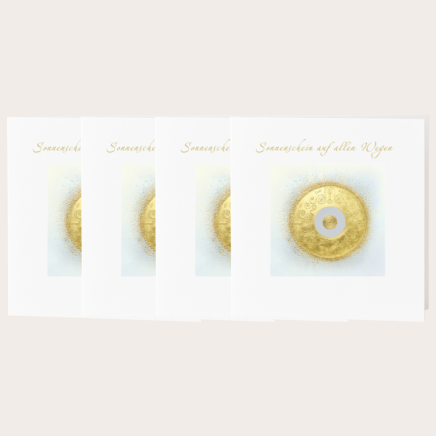 4er-Set Postkarte „Essence of Sun“ – mit Herzvorteil.