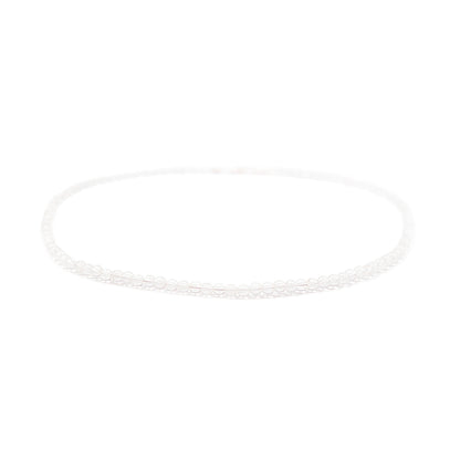 Bergkristallkette 40 cm – Zart & Lichtvoll | Edelstein-Schmuck von Diana Wunsch