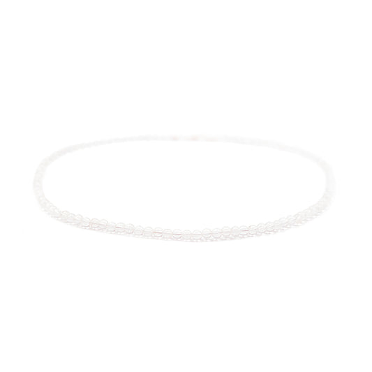 Bergkristallkette 40 cm – Zart & Lichtvoll | Edelstein-Schmuck von Diana Wunsch