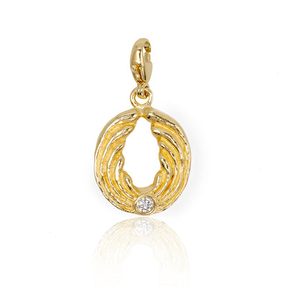 Engel Anhänger/Charm Gold