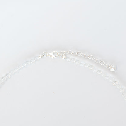 Bergkristallkette 40 cm – Zart & Lichtvoll | Edelstein-Schmuck von Diana Wunsch