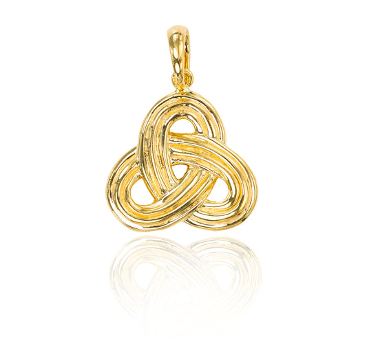 Seelenstern-Anhänger groß - Gold - by Anke Evertz