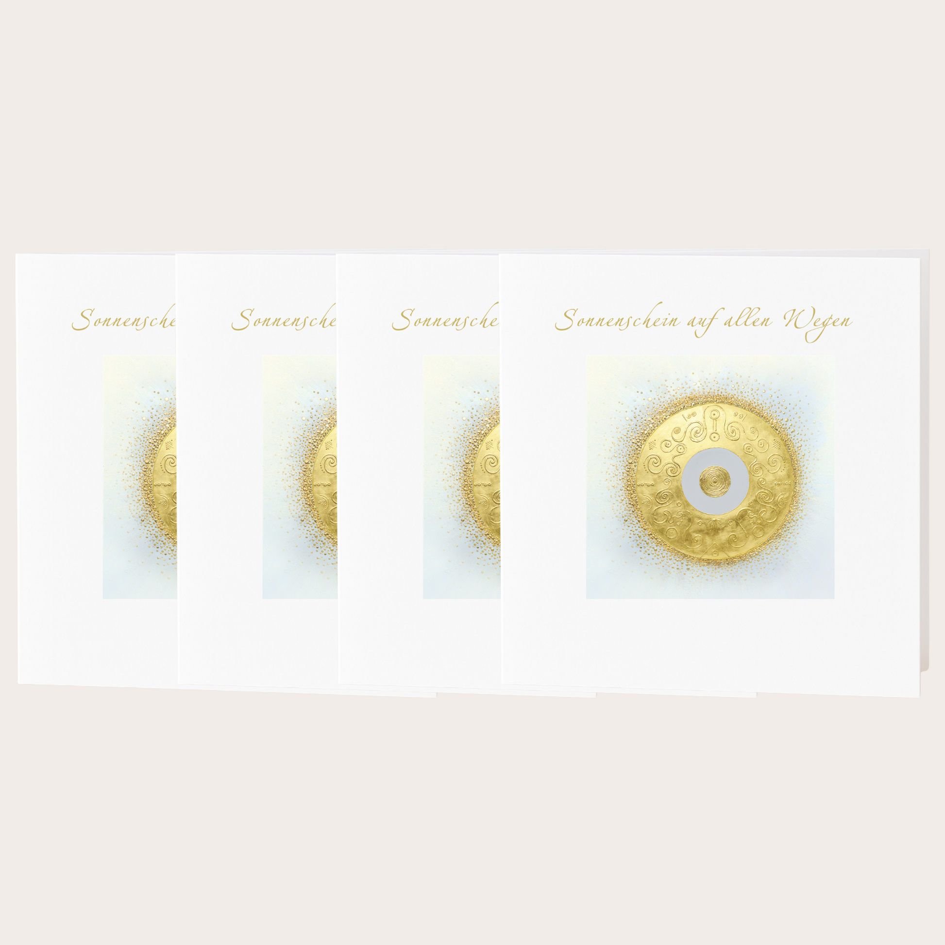 4er-Set Postkarte „Essence of Sun“ – mit Herzvorteil.