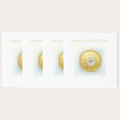 4er-Set Postkarte „Essence of Sun“ – mit Herzvorteil.