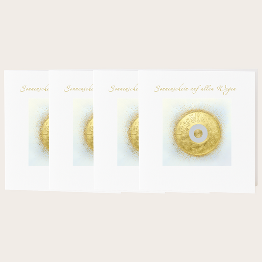 4er-Set Postkarte „Essence of Sun“ – mit Herzvorteil.